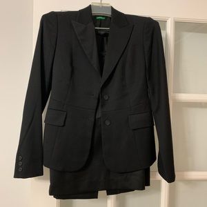 Black 2 piece suit